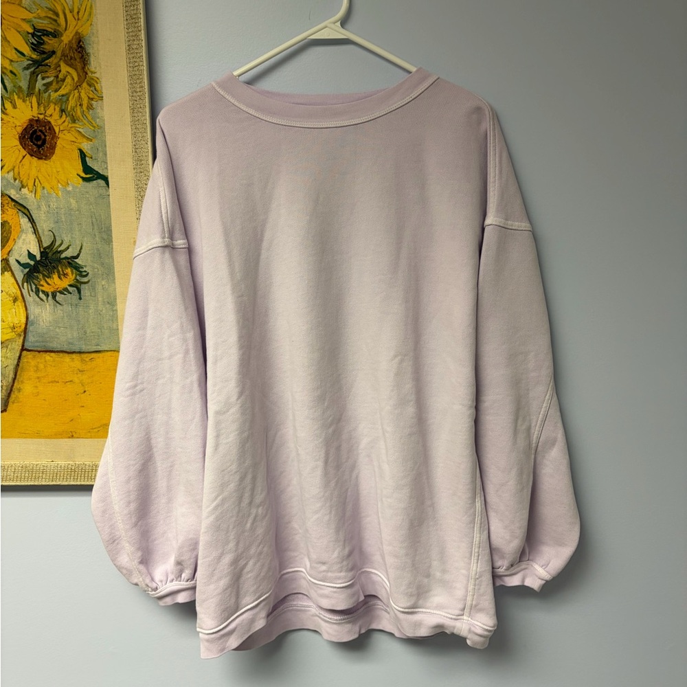 Aerie Lavender crewneck Sweatshirt